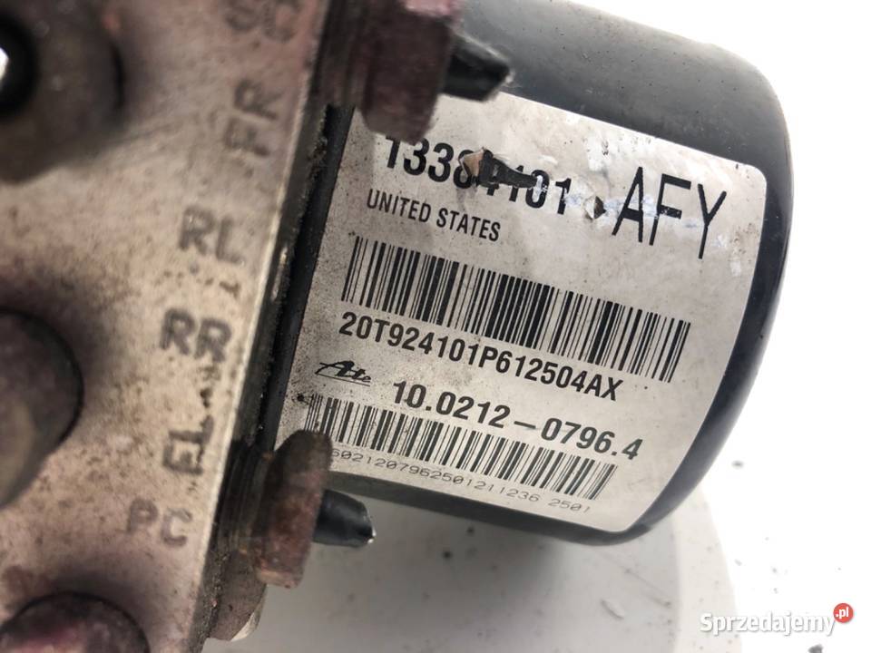 POMPA ABS OPEL ASTRA J 13384101 16 180 Układ ABS i ESP podkarpackie sprzedam