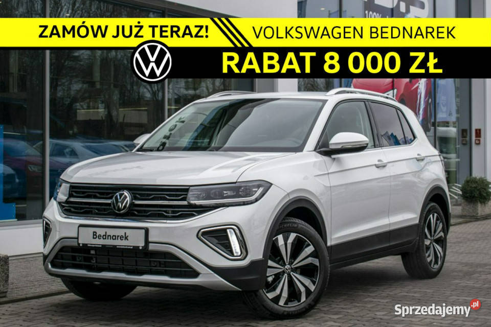 Volkswagen TCross Style 10 TSI 116 czujnik deszczu Łódź