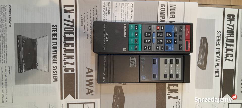 Zestaw audio AIWA Paszkówka