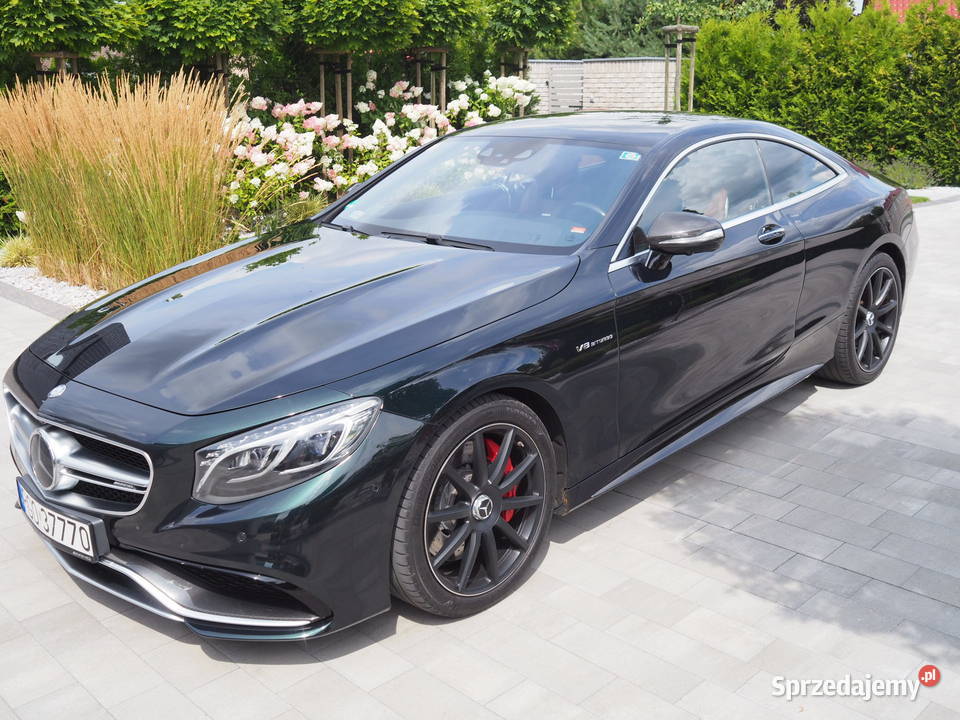 MercedesBenz S 63 AMG 4MATIC Coupe skrzynia Stęszew sprzedam