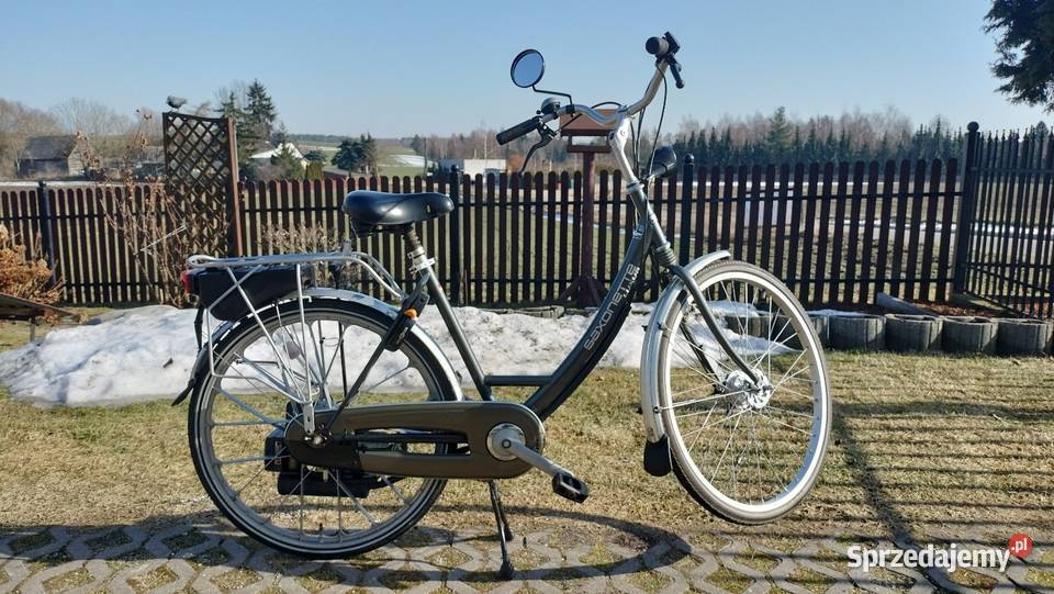 Holenderski rower spalinowy z silnikiem Sachs Miejskie