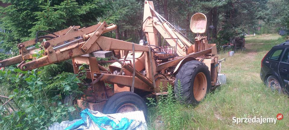 Koparko ładowarką case 580 ck podlaskie Królowy Most