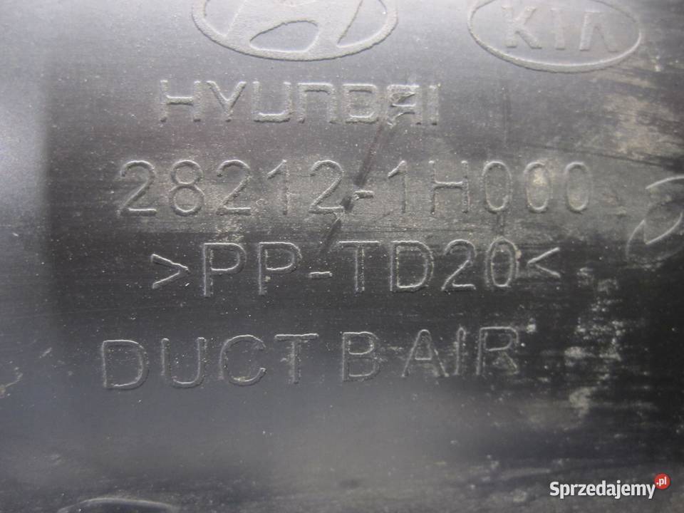 KIA PRO CEED I 09r rura dolot powietrza