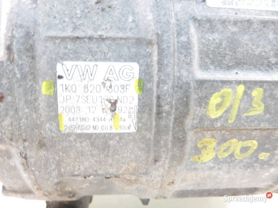 KOMPRESOR KLIMATYZACJI VW GOLF V 14 BCA