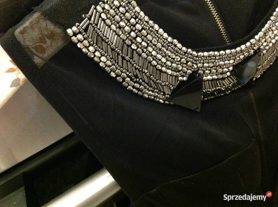 Piękna Bluzka Czarna Damska Dróle de Copine r XS Bluzki i koszule