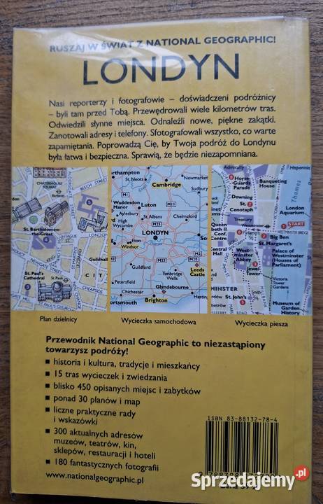 Londyn przewodnik National Geographic Kraków