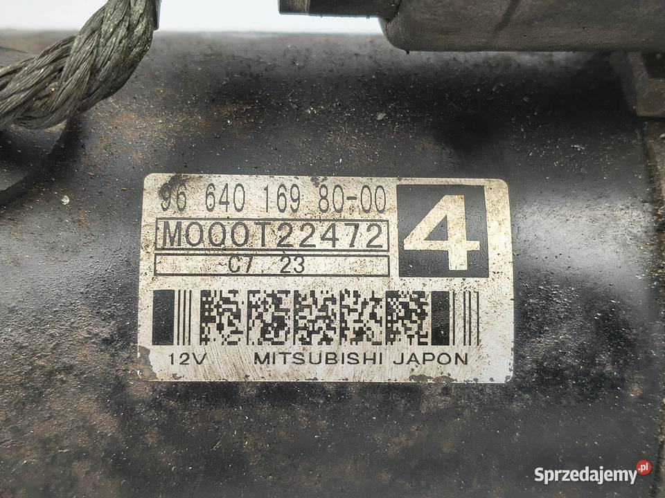 ROZRUSZNIK Citroen C5 III 16 HDI 9664016980 osobowe Motoryzacja Chełm