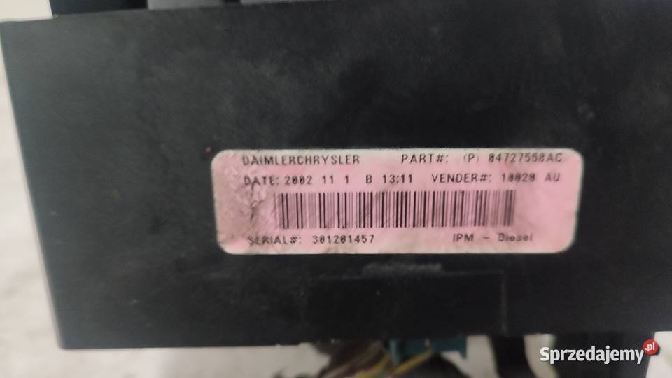 VOYAGER 25CRD SKRZYNKA BEZPIECZNIKOW 04727558AC Włoszczowa