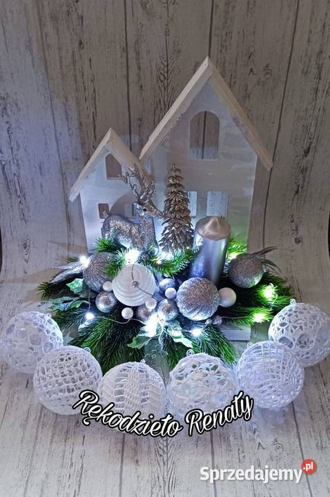 Bombki choinkowe na szydełku rękodzieło ozdoby sprzedam