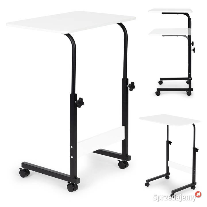 Stolik pod laptopa z kółkami biurko dostawiane Pozostałe Smogorzów