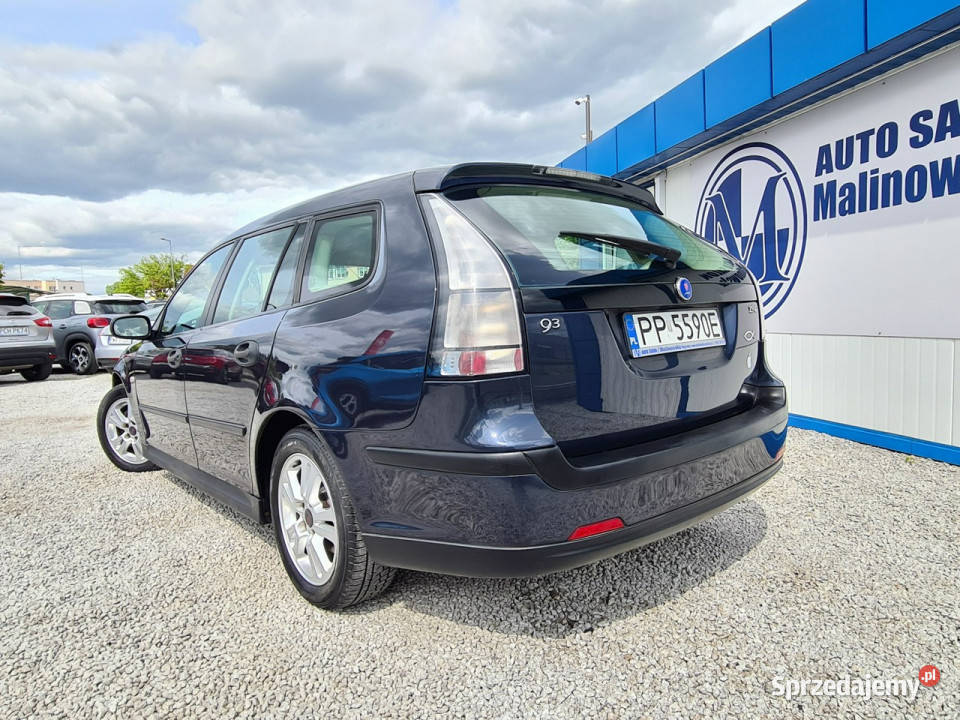 Saab 93 Klimatronik Tempomat Halogeny Alu II tempomat Wągrowiec