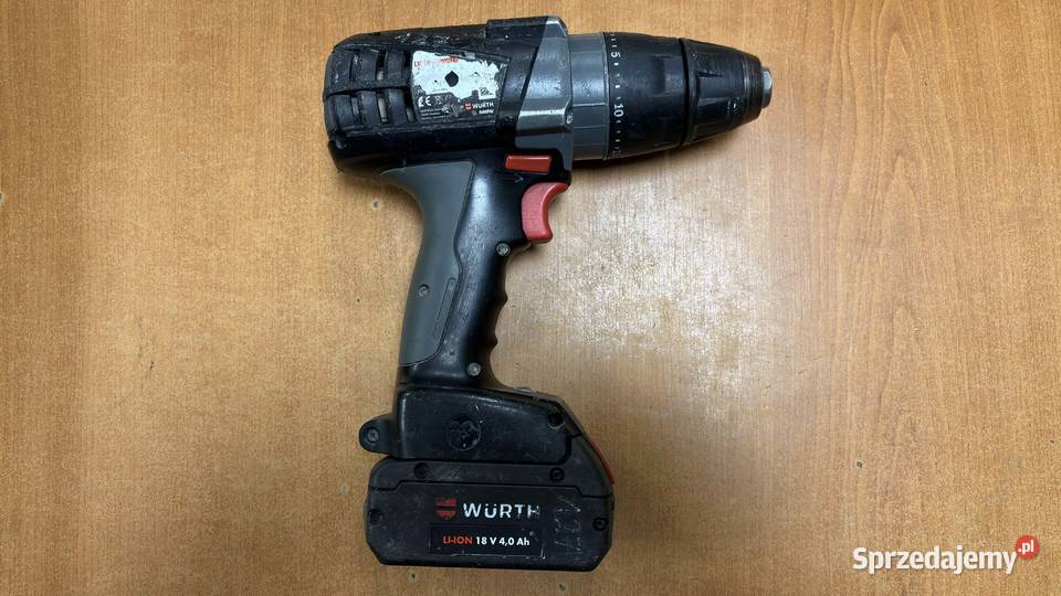 Wkrętarka Wurth BS 18A Power 2x40Ah 18V Elbląg sprzedam