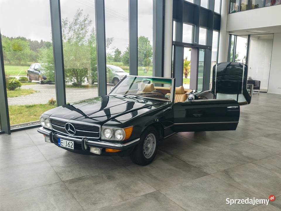 Kolekcjonerski rocznik 1972 Mercedes Benz 350 SL 2/3 Stryków