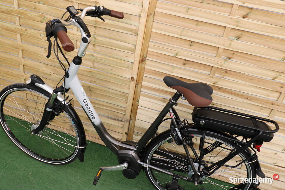 Rower elektryczny Gazelle Orange Comf D 53 mazowieckie Milanówek sprzedam