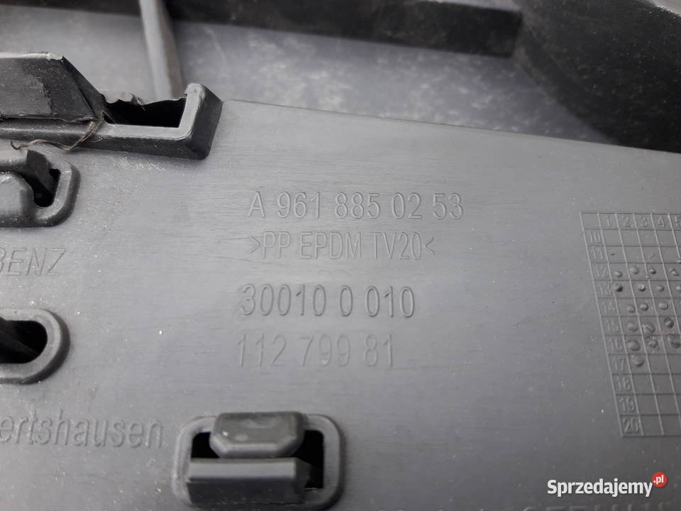 MERCEDES ACTROS MP4 GRILL ATRAPA CHROM lubuskie Bieleń sprzedam