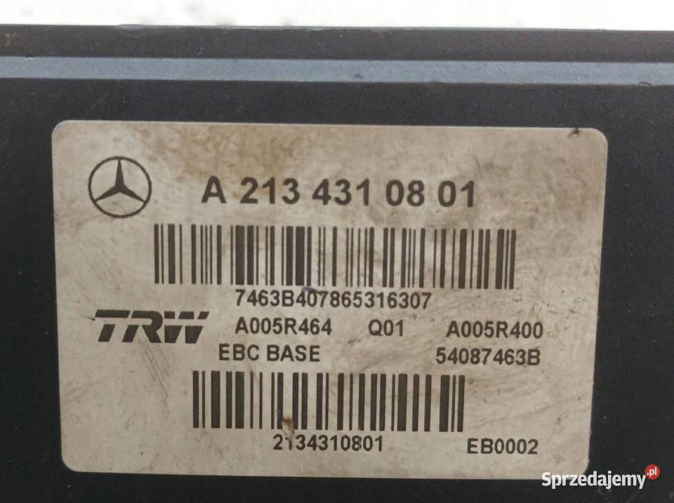 POMPA ABS A2134310801 MercedesBenz Eklasa V