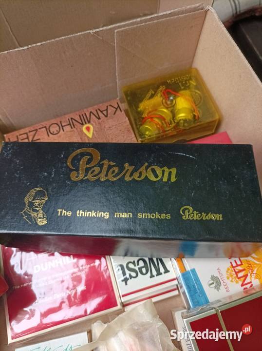 Everyman London Peterson Ireland pudełka fajkach Płock