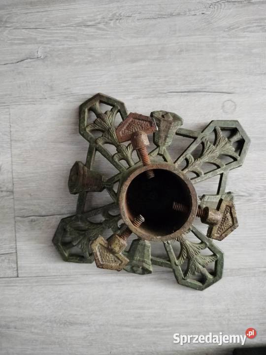 Stary żeliwny stojak pod choinkę Choszczno sprzedam