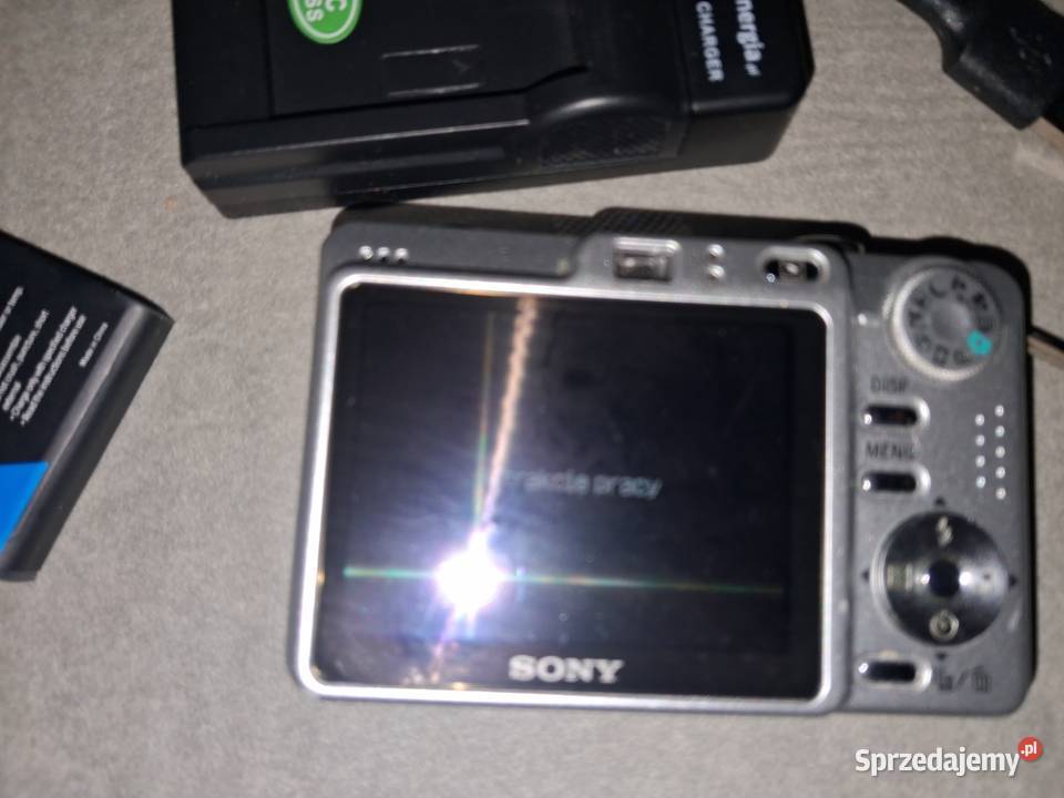 Aparat Sony dsc w55 Cyber shot ładowarka karta Szczecin sprzedam