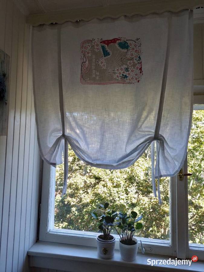 Firanka Roleta Panel Bawełna Skandynawskie Panele dekoracyjne Mirosławiec