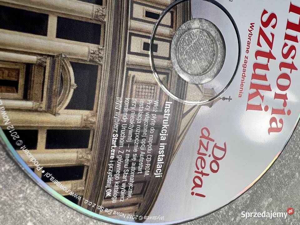 Płyta Historia sztuki Do dzieła Nowa Era Pozostałe Jasło