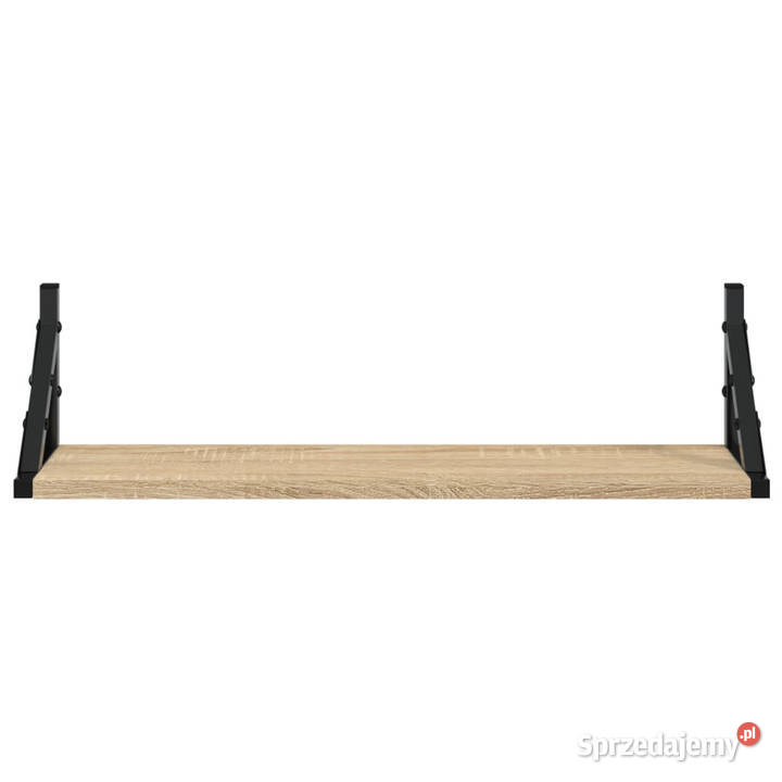 Półki ścienne 2 dąb sonoma 60x15x155 WM836324 mazowieckie Warszawa