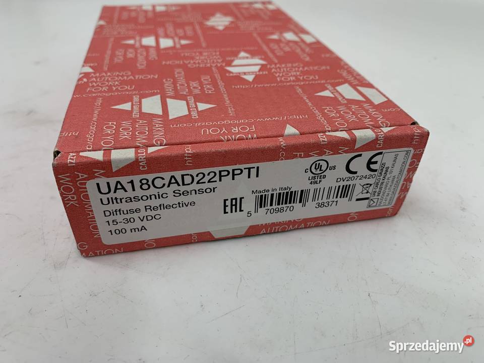 Calro Gavazzi UA18CAD22PPTI Ultrasonic sensor mazowieckie