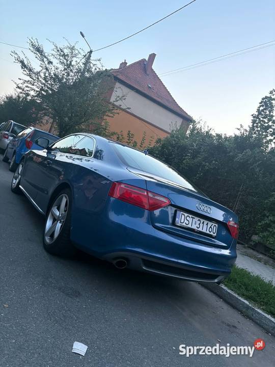 Audi A5 SLine okazja 300KM dolnośląskie Jordanów Śląski