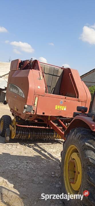 Prasa Holland BR 750 Rolujące (belujące) lubelskie Maciejów Stary