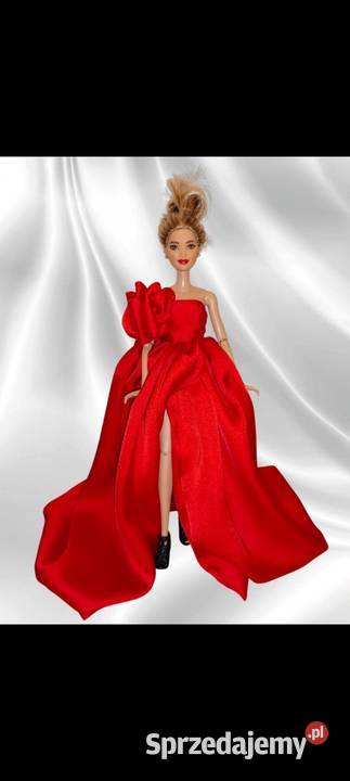 Sukienka lalki Barbie kolekcjonerska śląskie Bytom sprzedam