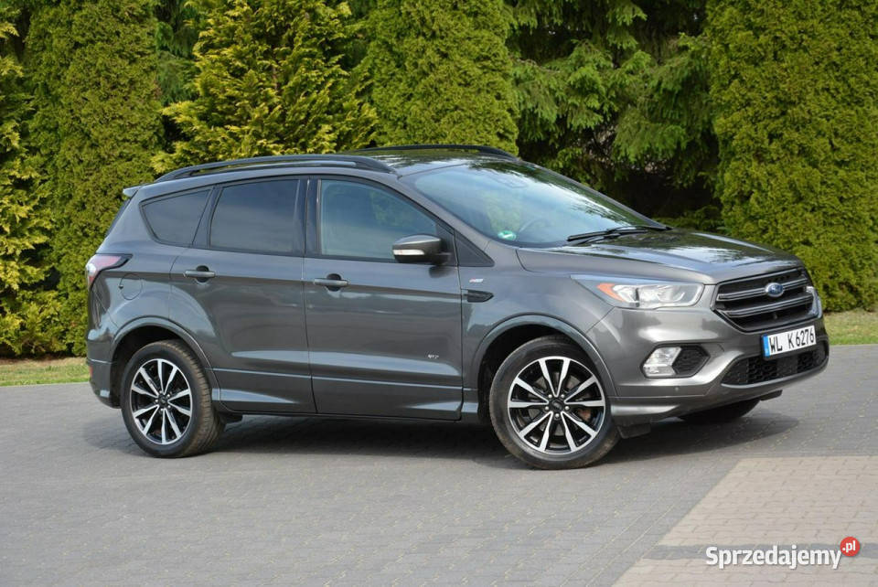 Ford Kuga STLine AWD Sync3 Skóry Radar Martwe wielofunkcyjna kierownica mazowieckie Ostrów Mazowiecka