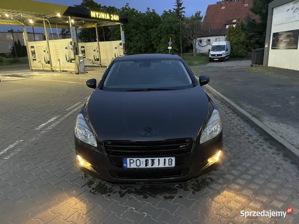Peugeot 508 16D 2011r Automat Poznań 508 wielkopolskie