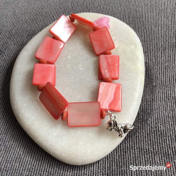 Bransoletka z masy perłowej mazowieckie Warszawa