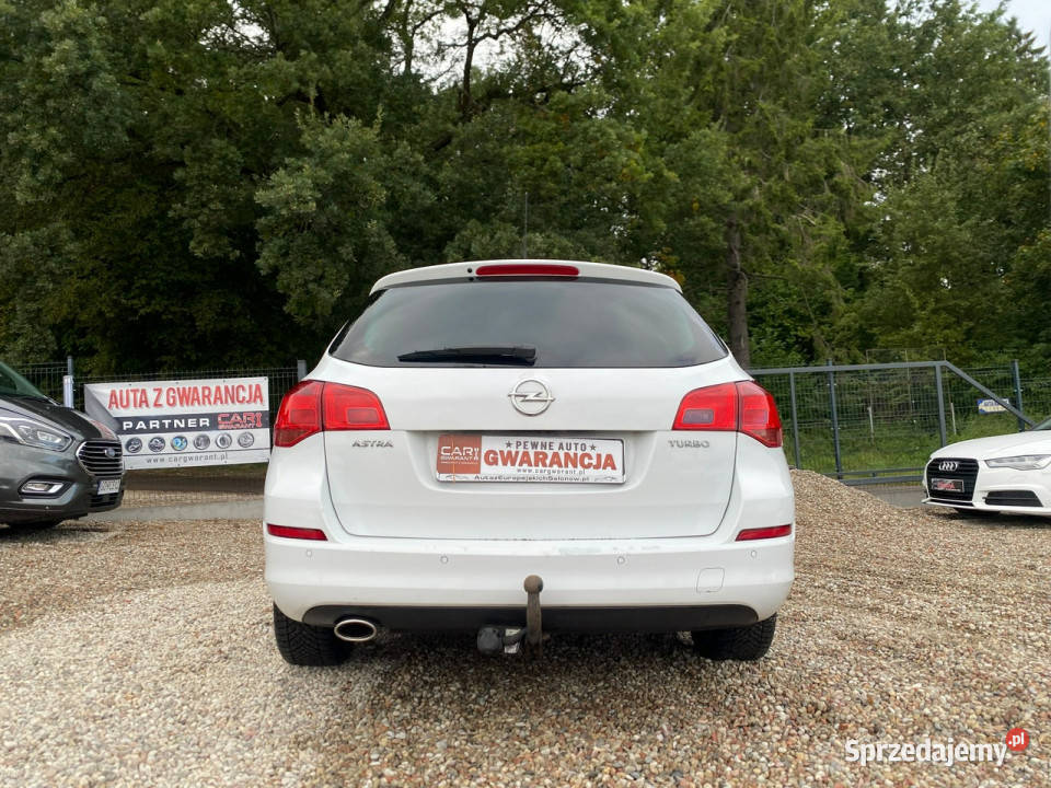 Opel Astra 14 turbo 140 klimatronik podgrzewane