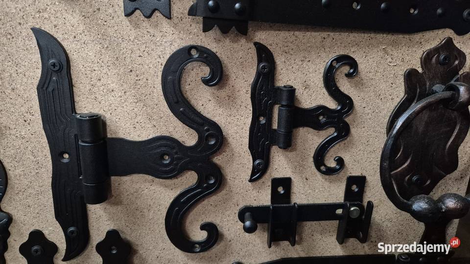 Kuty Ćwiek ozdobny meblowy Wbijany Czarny Nity Kraków