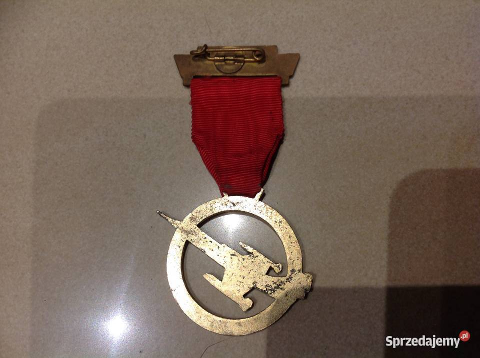 Stary Medal MESSERSCHMITT z 1969 r niemcy Nowa Sól