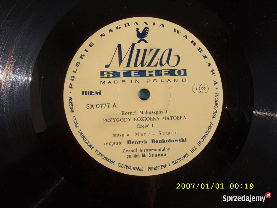 LP Bajka PRZYGODY KOZIOLKA MATOLKA CZ I i II dolnośląskie Wołów