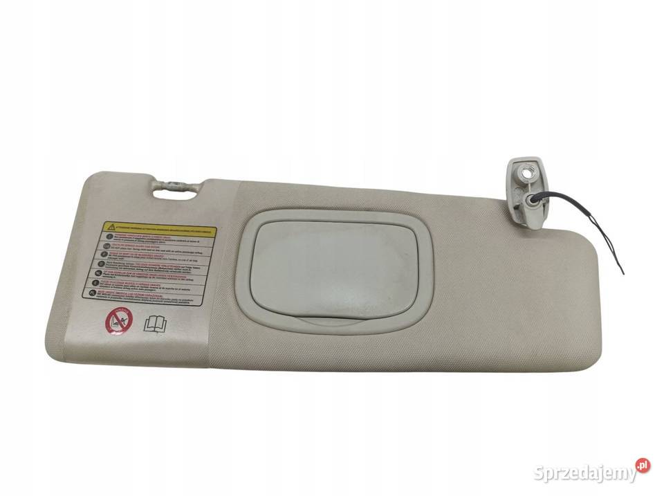 DASZKI PRZECIWSŁONECZNE PRAWY PASAŻERA OSŁONA
