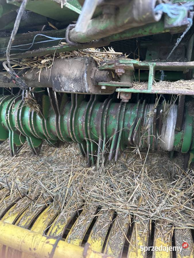 Prasa john deere 590 nieuszkodzony Rolujące (belujące) podlaskie sprzedam