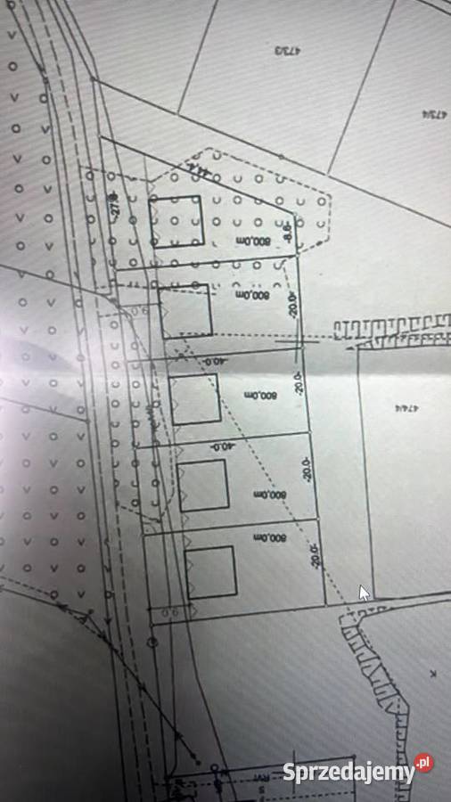 Sprzedam działke z wydanymi warunkami zabudowy 96zł/m2 Jarocin
