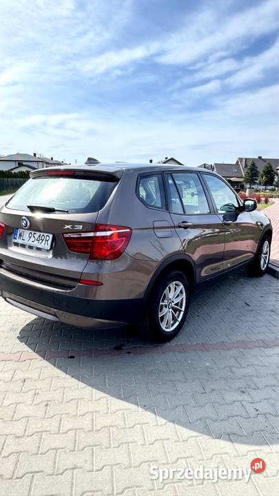 Bmw x3 F25 xdrive 184 zamiana 184KM X3 Dobczyn