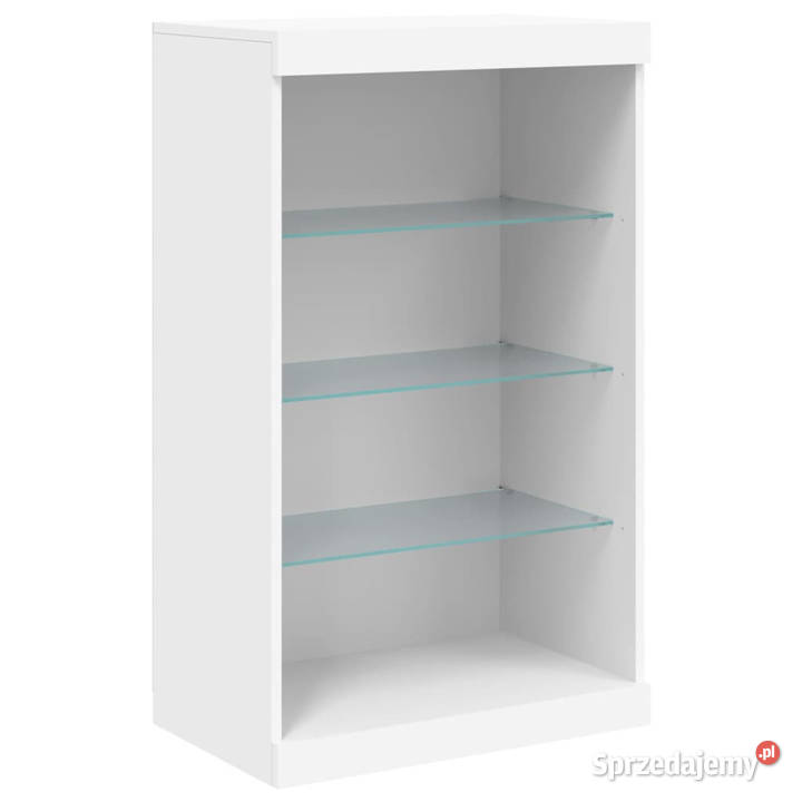 Szafka z oświetleniem LED biała 605x37x100 mazowieckie Warszawa sprzedam
