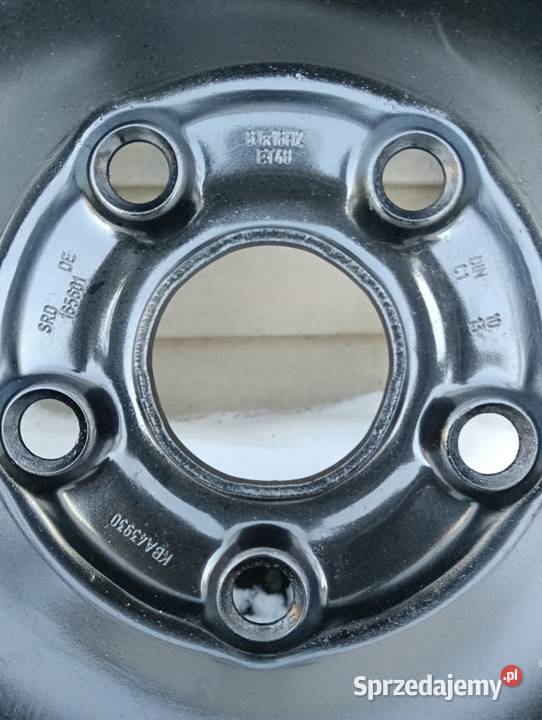 Komplet felg stalowych VAG 16 5x112 et48 571mm stalowe Motoryzacja Niwy