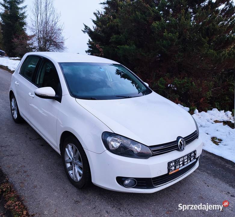 Ładny Volkswagen Golf VI 16 tdi 105 2010 prosto podkarpackie Domaradz