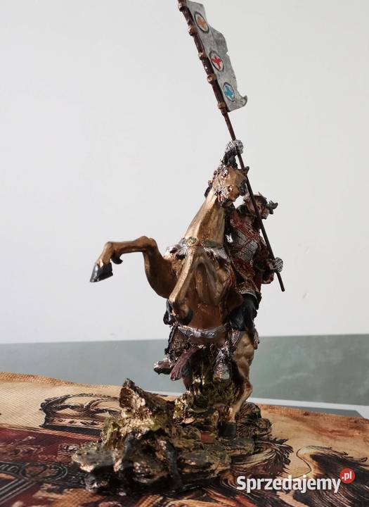 Figurka Samuraja na koniu śląskie
