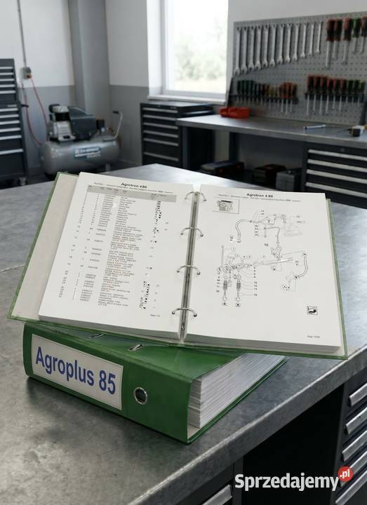 Deutz Fahr Agroplus 85 katalog części Polsku pomorskie Gdańsk sprzedam
