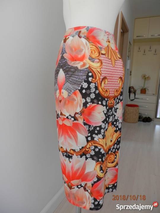 Spódnica w stylu Versace Tuba Ołówkowa Midi podlaskie