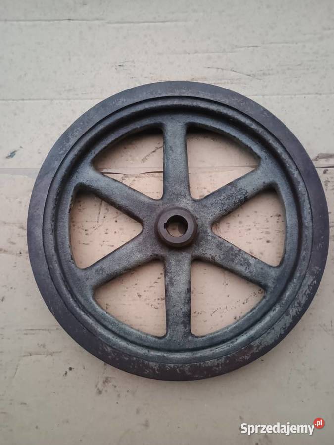 Koła pasowe sprężarki maszyn Fi 330 mm 245 mm Pozostałe małopolskie Chrzanów sprzedam