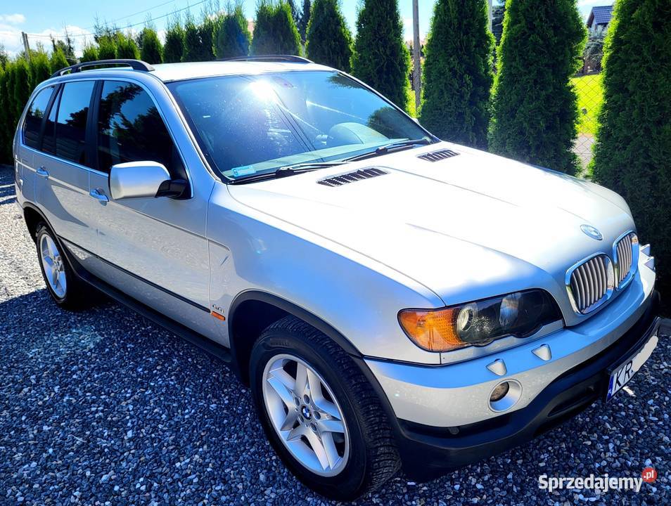 BMW X5 44 Benzyna 4x4 TV Nawigacja Automat Kraków