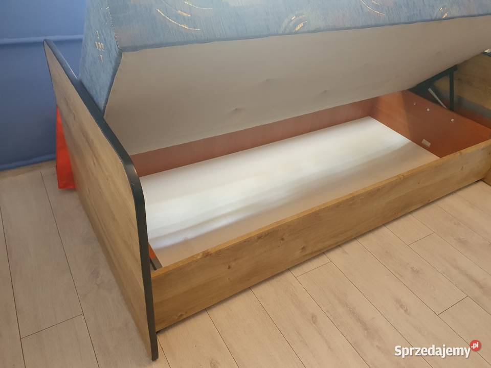 Łóżko Tapczan 90x200 z podnoszonym stelażem i 90cm dolnośląskie Międzylesie